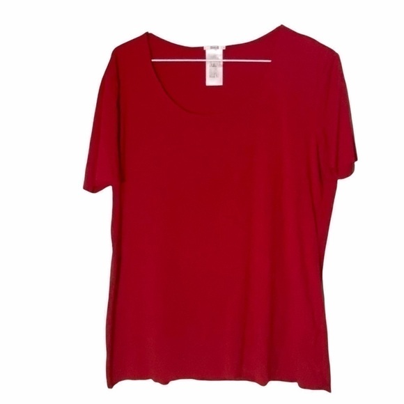 Wolford Pure Shirt in Rubinho Red - Picture 3 of 6